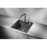 Кухонная мойка GRANULA KITCHEN SPACE KS-5002 черный 5002 CHEPHYII